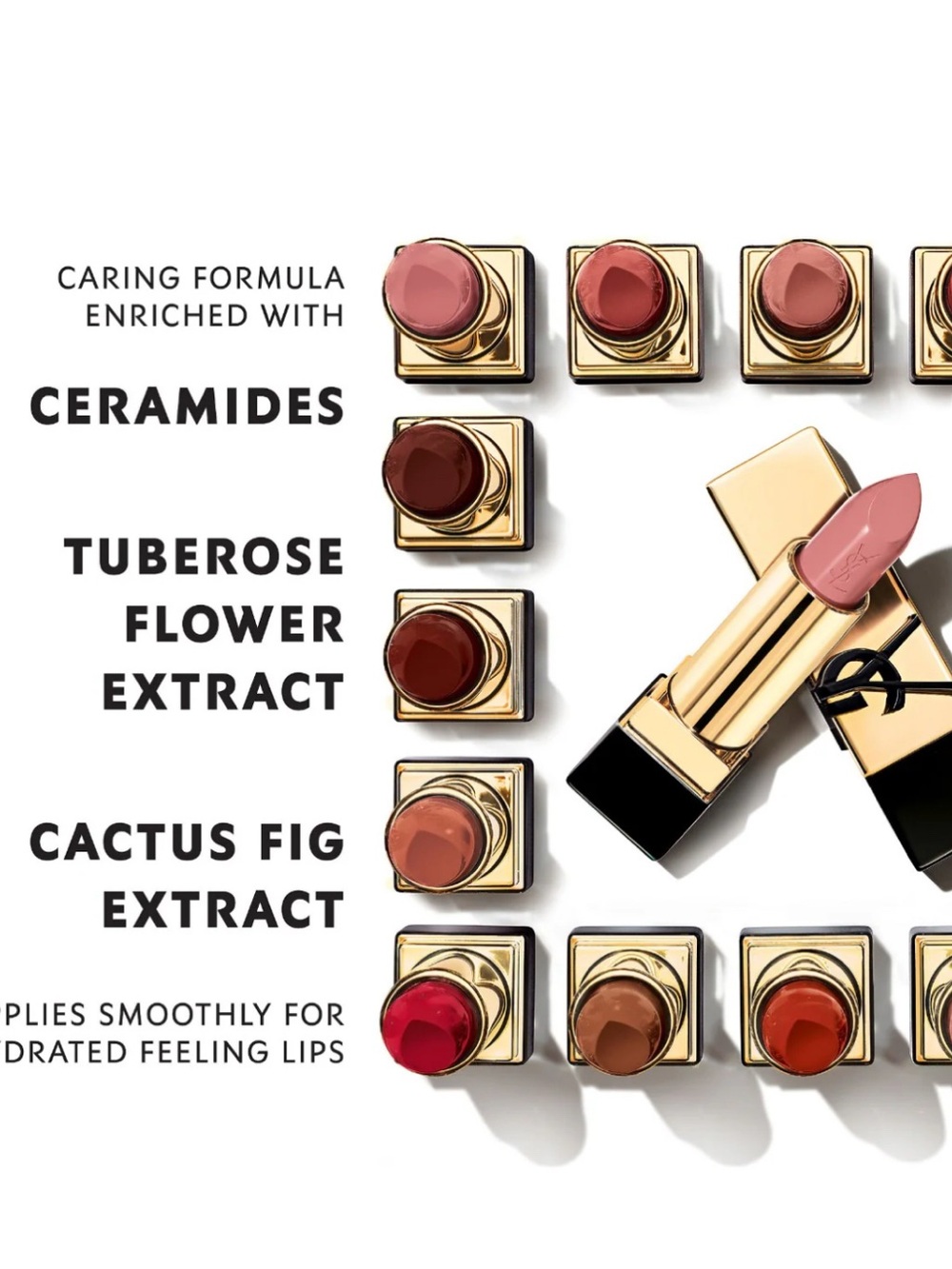 Yves Saint Laurent Rouge Pur Couture Lipstick - N1 Beige Trench Travel 1.3g - Picture 5 of 5